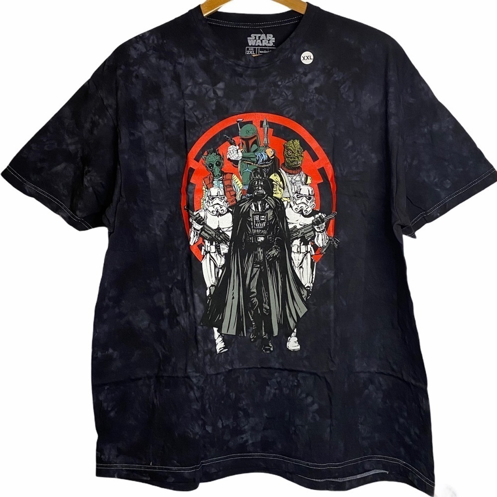 Star Wars Lord Vader Rising Tour Shirt 2XL Red Black Fandom Empire